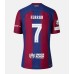 Günstige Barcelona Ferran Torres #7 Heim Fussballtrikot 2023-24 Kurzarm